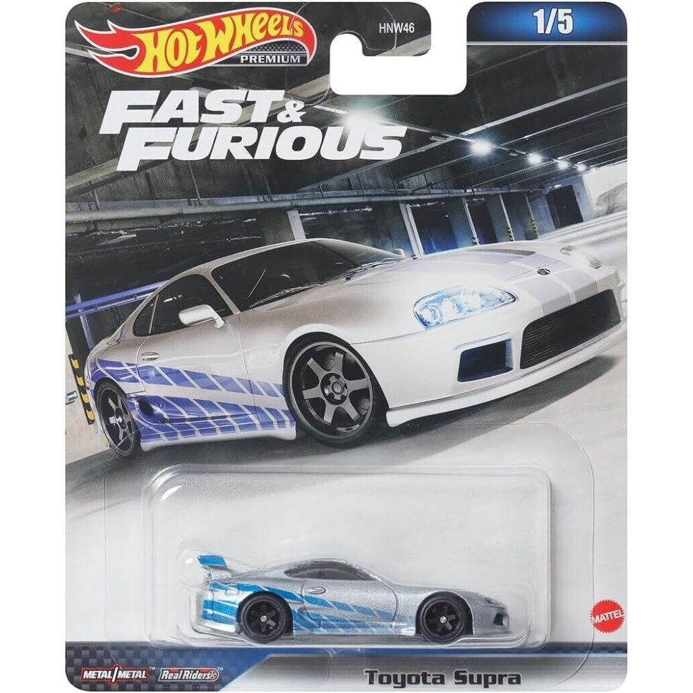 Машинка Hot Wheels Toyota Supra (2023 Fast & Furious Premium - Mix